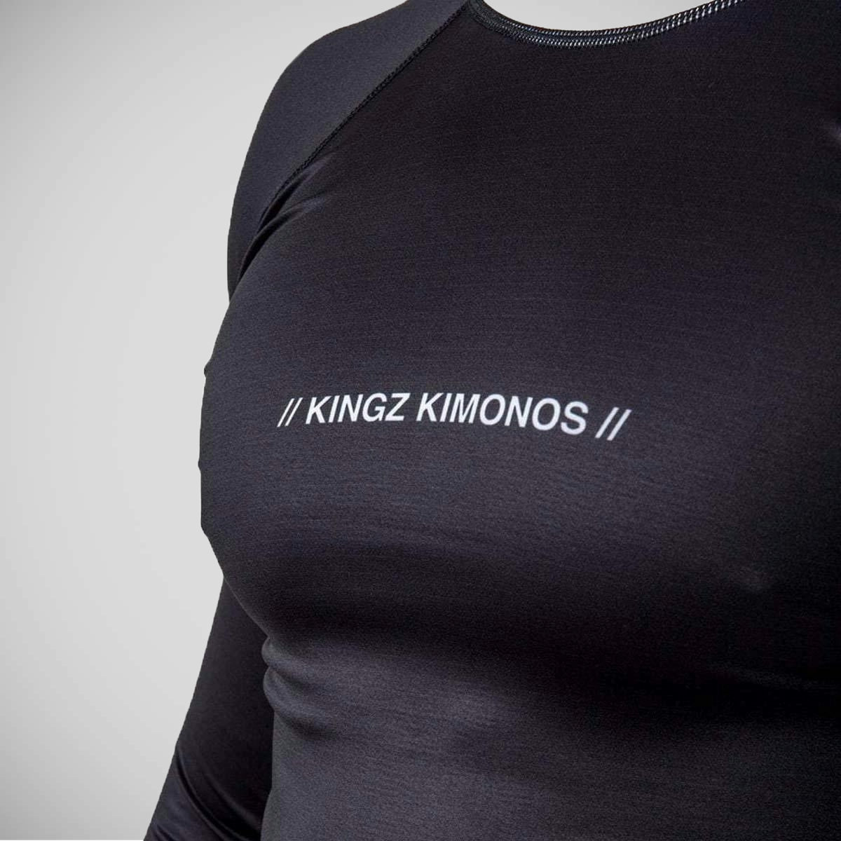 Kingz oe cu mânecă lungă gardă neagră