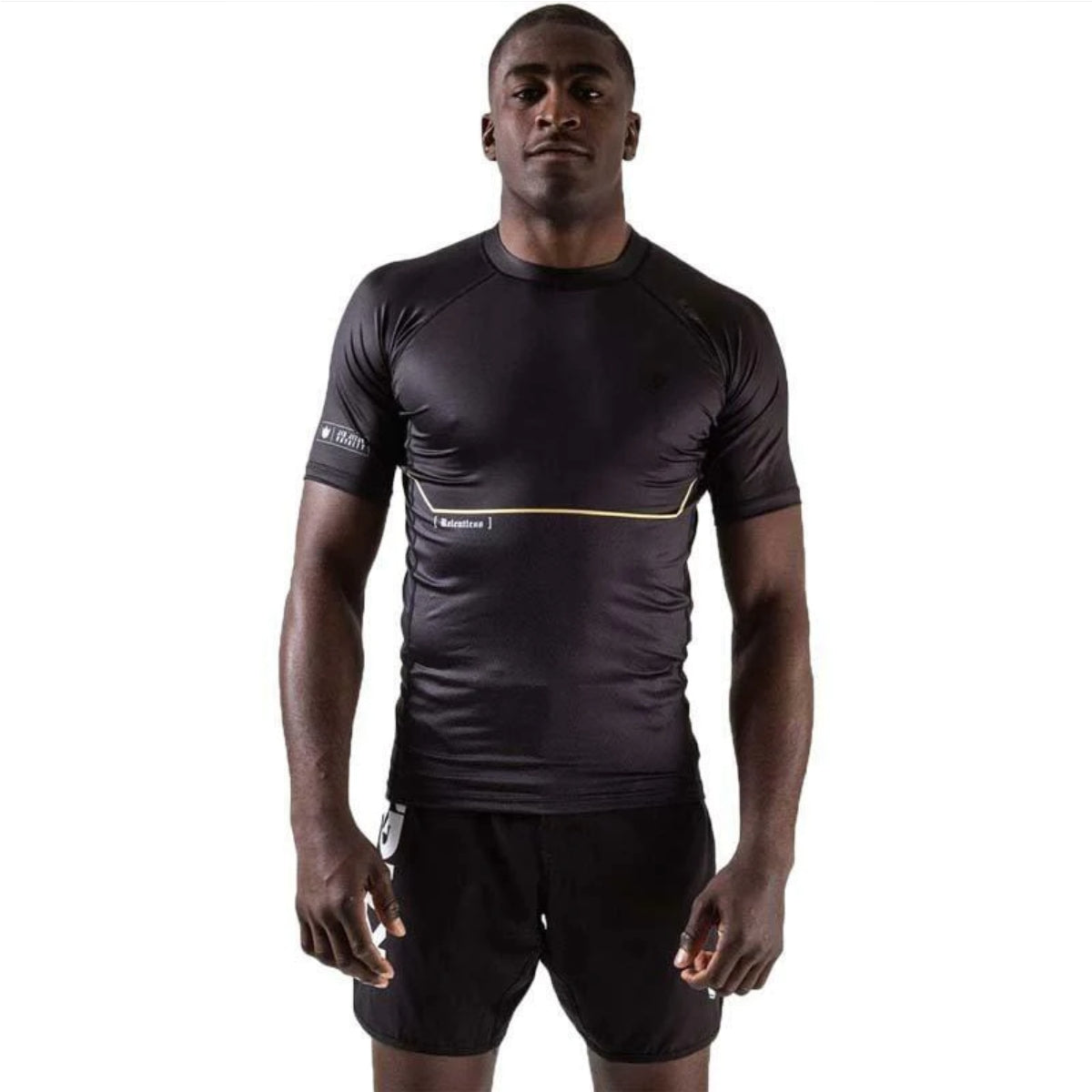 Kingz unerbittlicher kurzärmeliger Hautausschlag Wache Schwarz