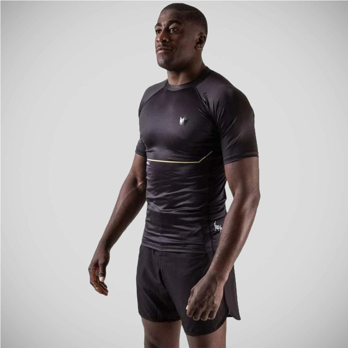 Kingz unerbittlicher kurzärmeliger Hautausschlag Wache Schwarz