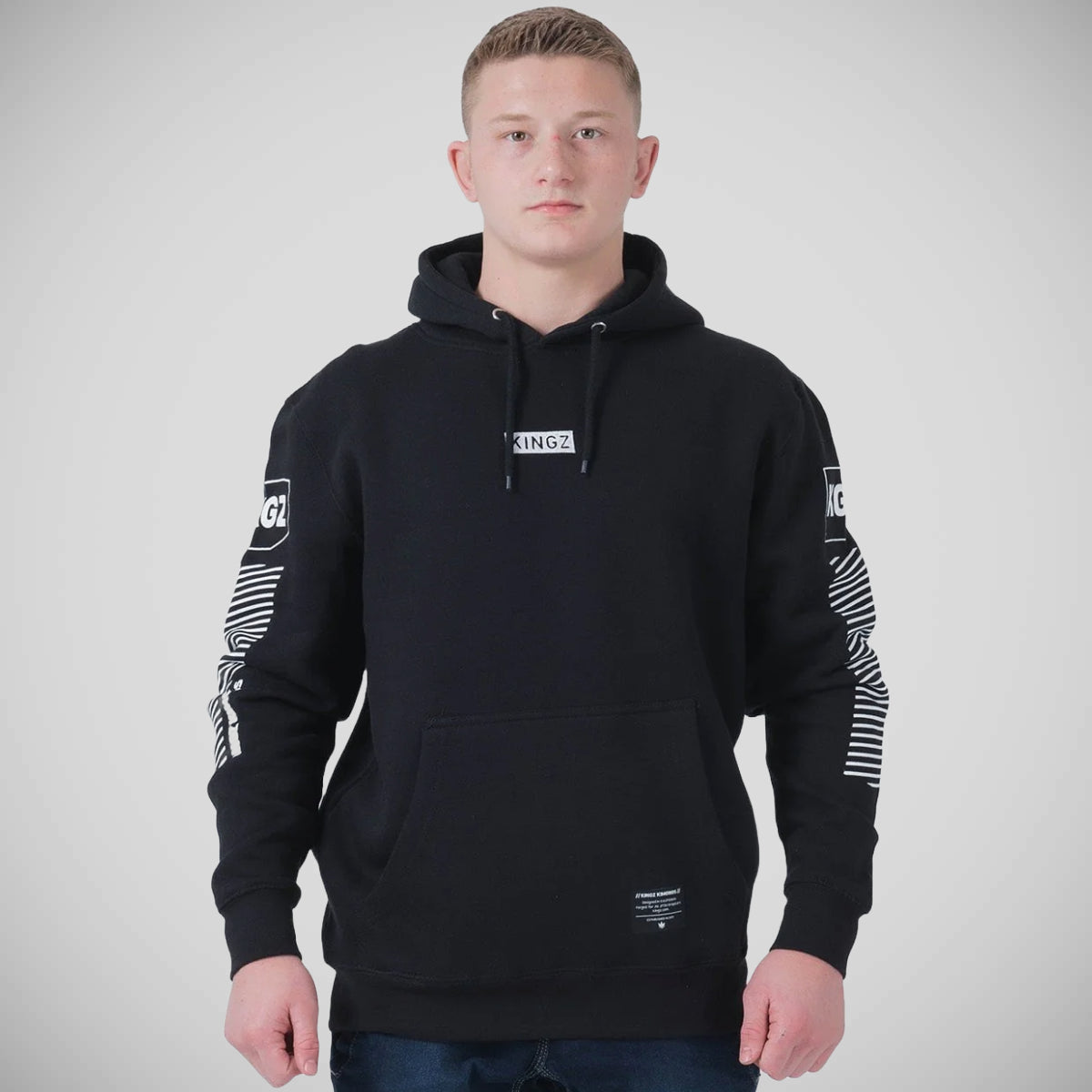 Kingz Slant Bar Hoodie Black