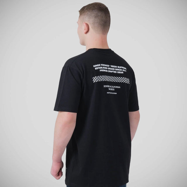 Kingz Slant Bar T-Shirt Black