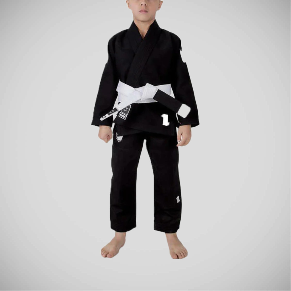 Kingz The One Kids BJJ Gi Black