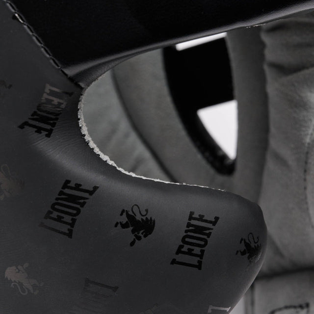 Leone DNA Headgear With Cheek Protectors Black