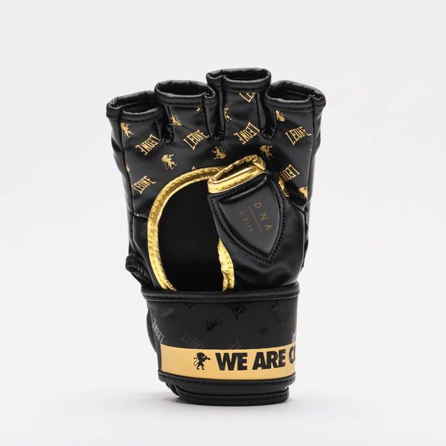 Leone DNA MMA Gloves Black