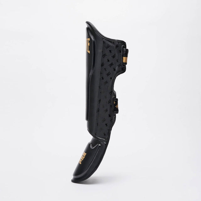 Leone DNA Shin Instep Guards Black