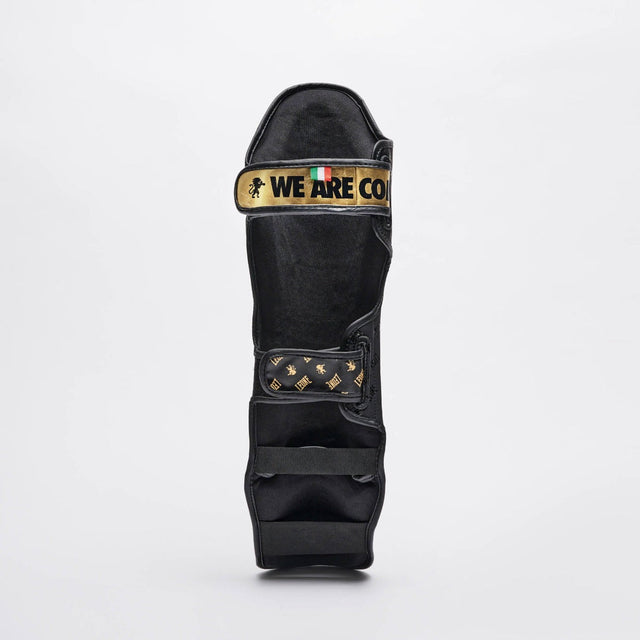 Leone DNA Shin Instep Guards Black