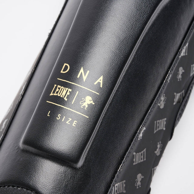 Leone DNA Shin Instep Guards Black