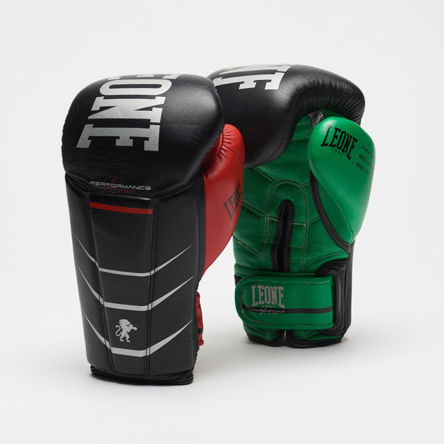 Leone Revo Performance Boxing Gloves Black