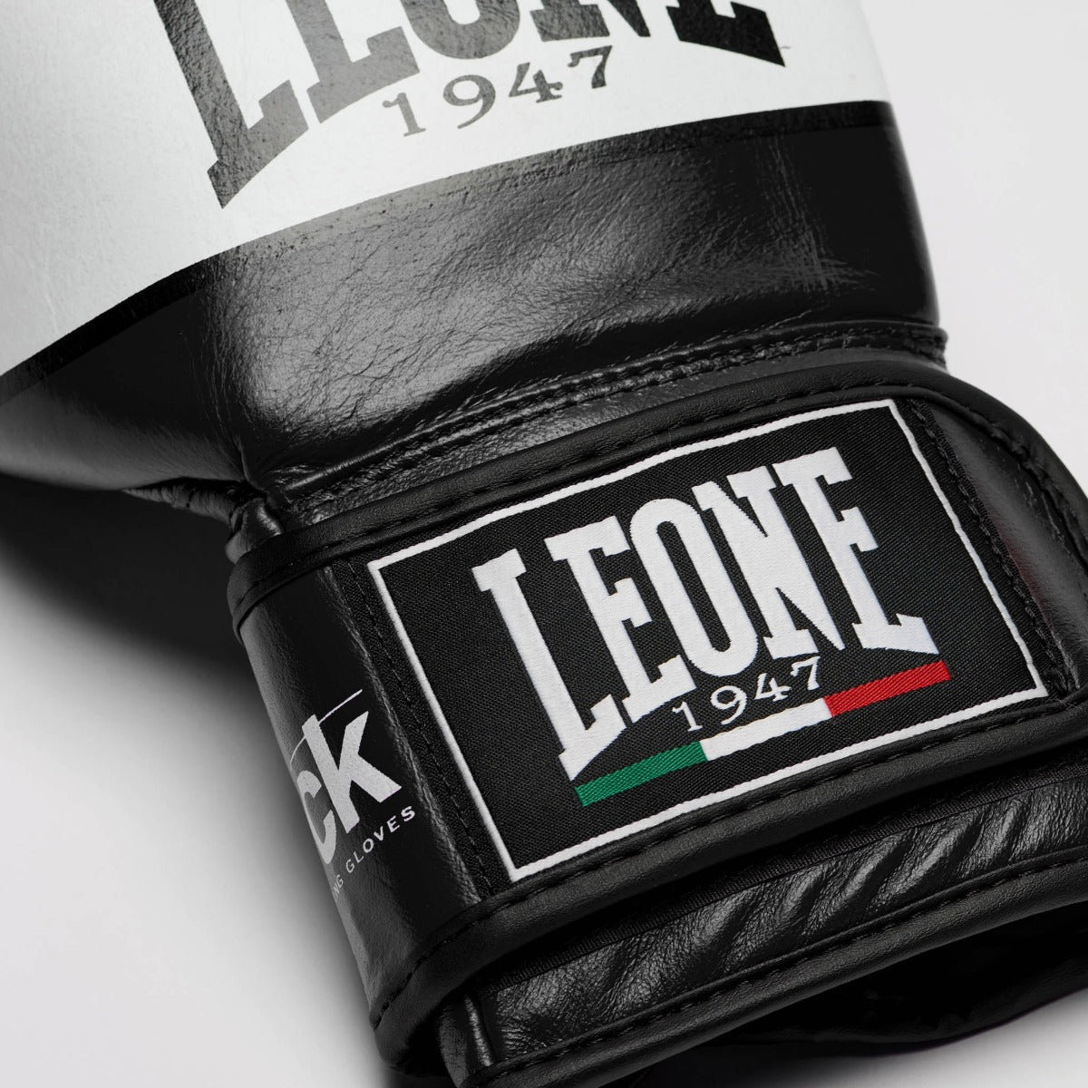 Leone Shock Boxing Handschuhe schwarz