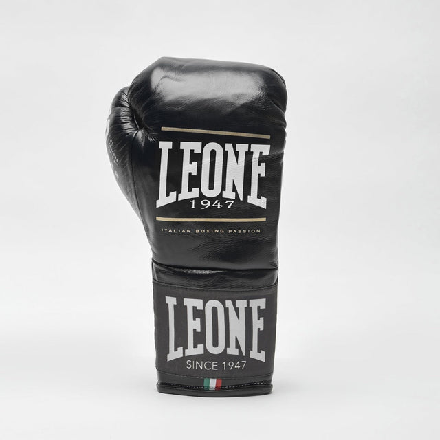 Leone Shock Plus Boxing Gloves Black
