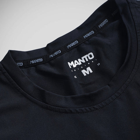 Black Manto Athlete 2.0 Performance T-Shirt