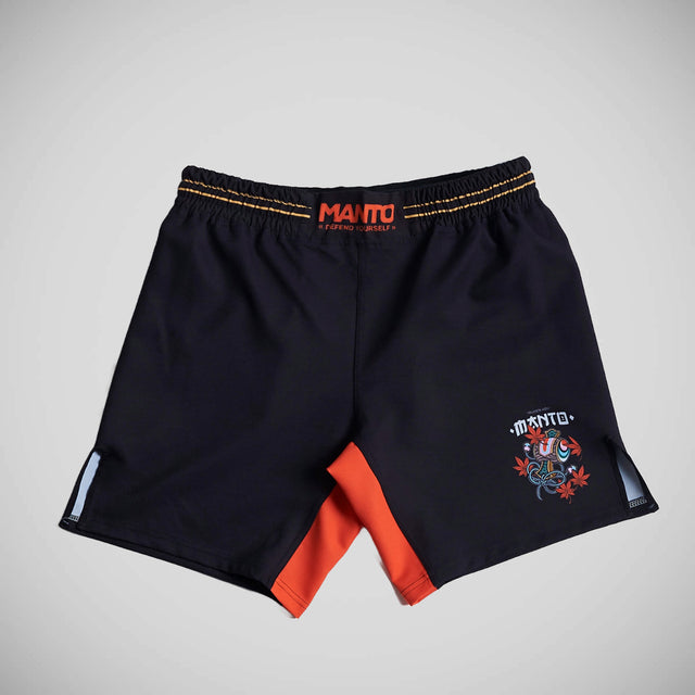 Manto x Yauhen Abu Fudo Fight Shorts Black