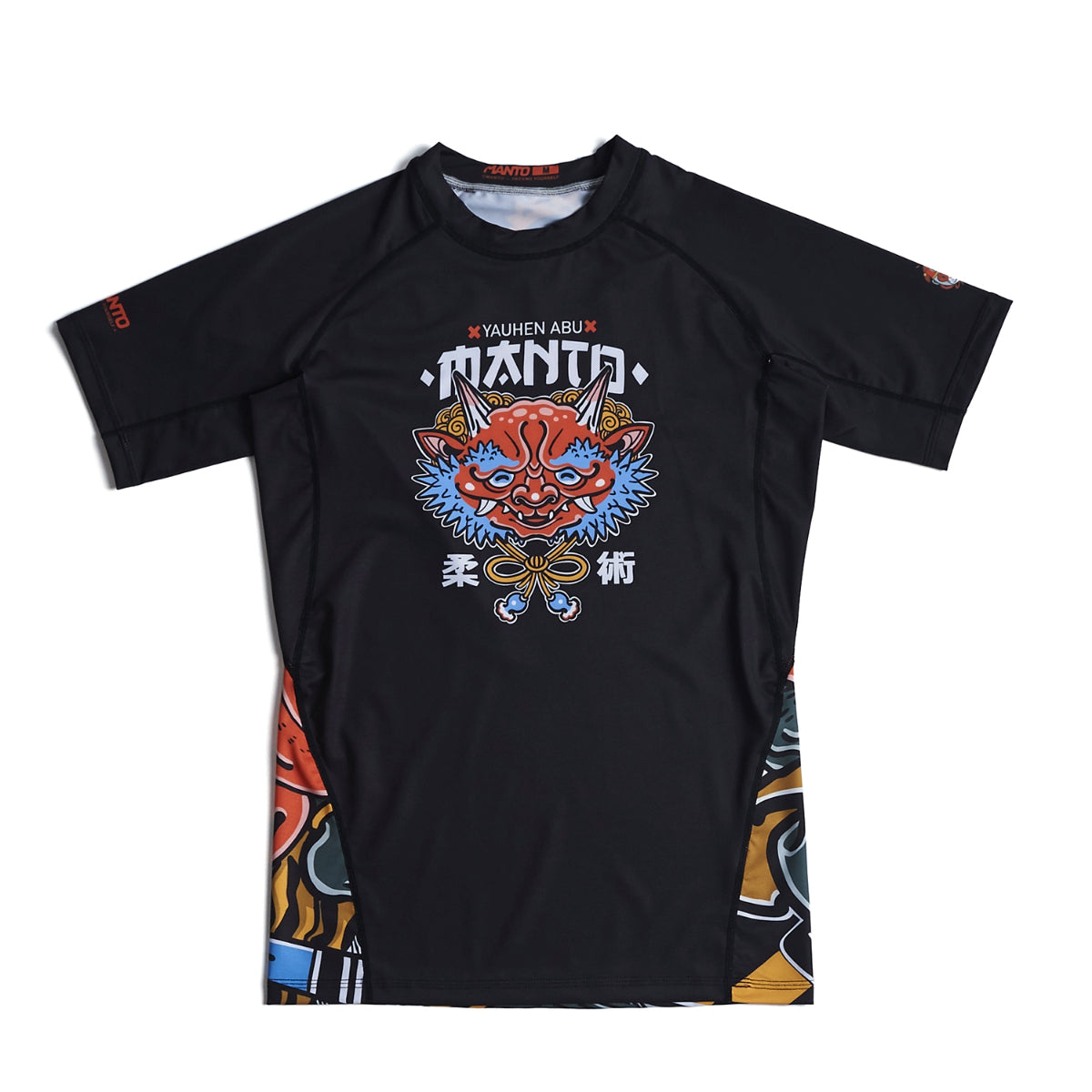 Manto x Yauhen Abu Oni Rash Guard preto