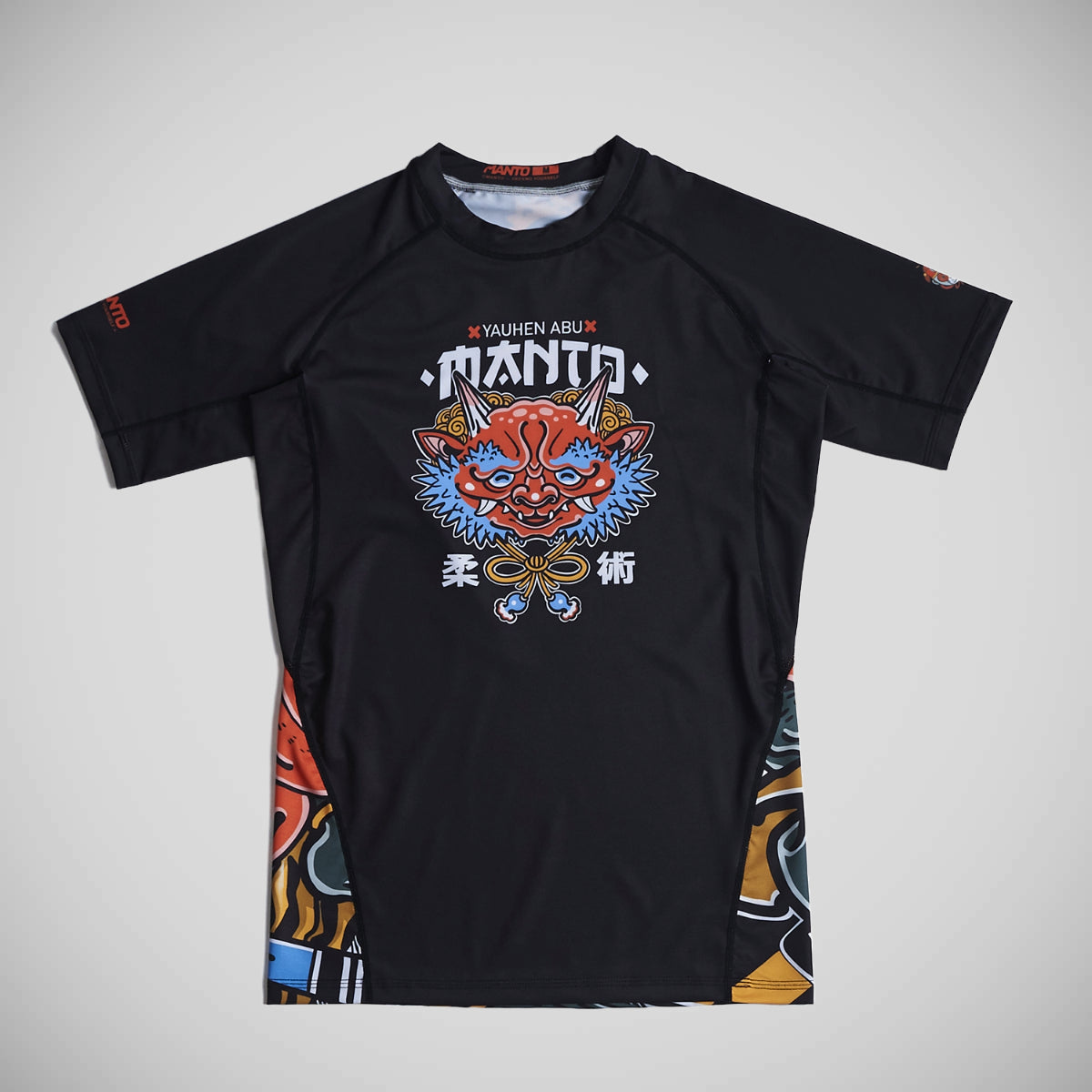 Manto x Yauhen Abu Oni Rash Guard preto