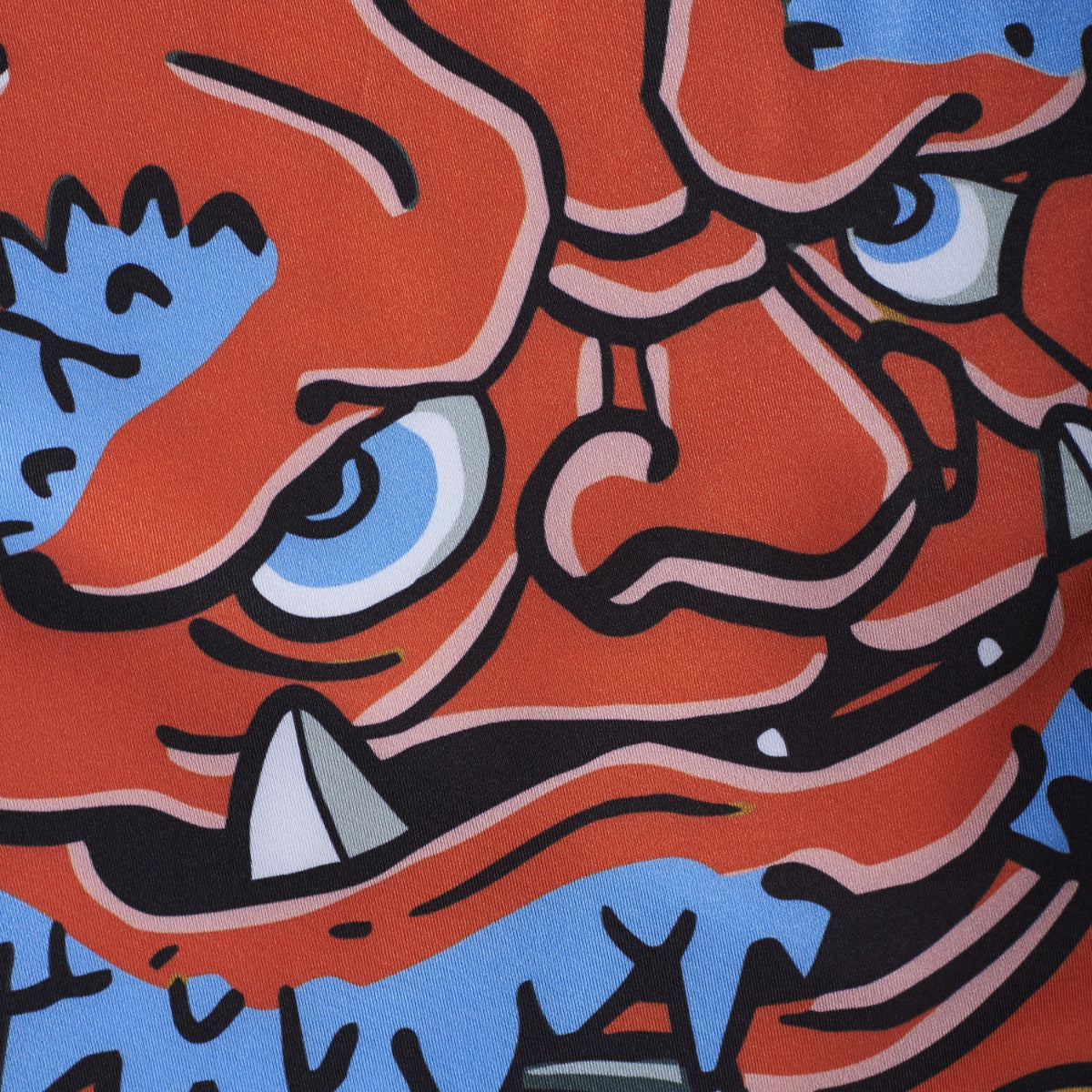 Manto x Yauhen Abu Oni Rash Guard preto