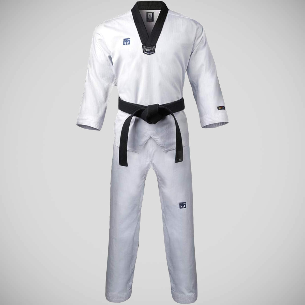 Mooto 3f ομοιόμορφη παιδιά μαύρο λαιμό λευκό