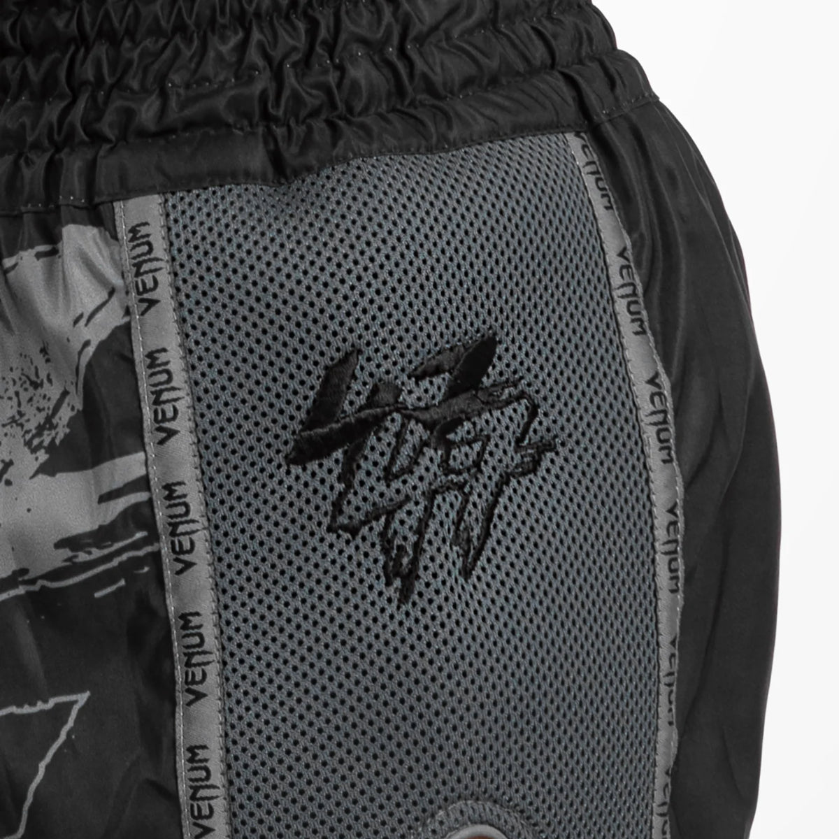 Venum S47 Muay Thai Shorts Black/Orange