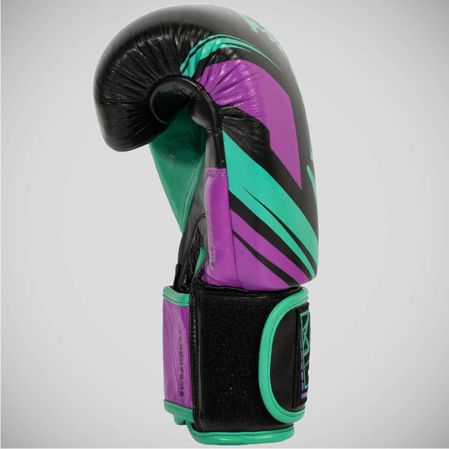 8 Weapons Shift Cyber Boxing Gloves Black/Pink/Green