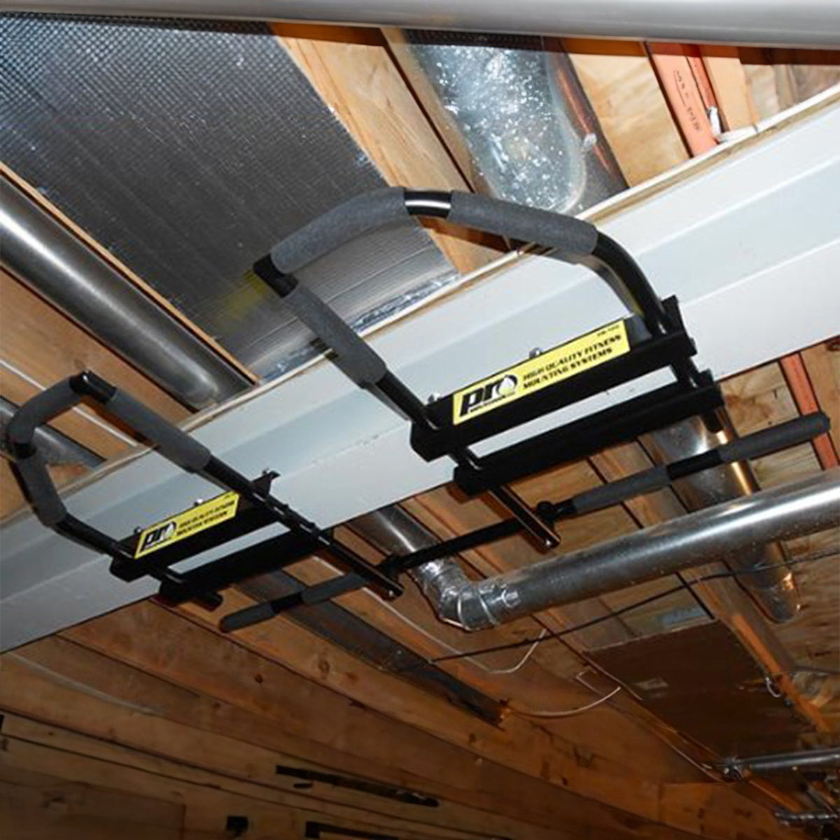 Pro Mountings 5 Grip I-Beam Pull Up Bar