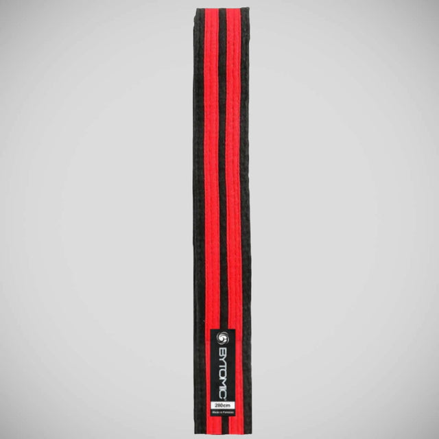 Bytomic Double Stripe Belt Black/Red