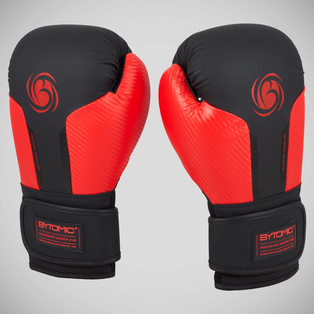 Bytomic Performer Carbon Evo Boxing Gloves Black/Red