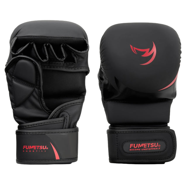 Fumetsu Ghost S3 Kids MMA Sparring Gloves Black/Red