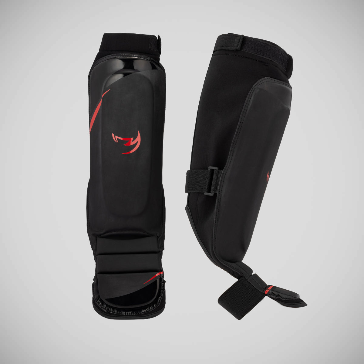 Fumetsu Ghost S3 MMA Shin Guards schwarz/rot