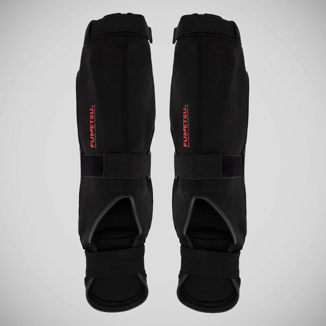 Fumetsu Ghost S3 MMA Shin Guards Black/Red