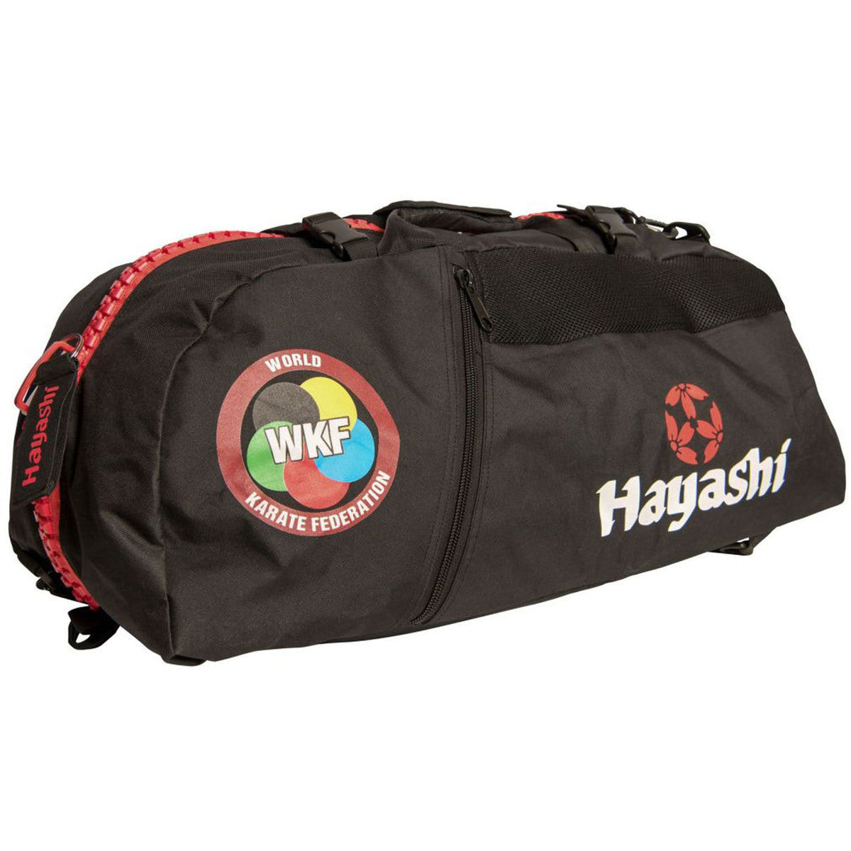 Hayashi WKF Sportsbag-Backpack noir / rouge
