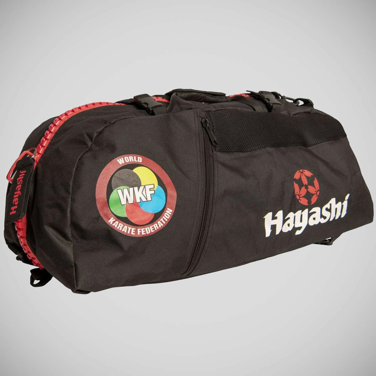 Hayashi WKF Sportsbag-Backpack noir / rouge