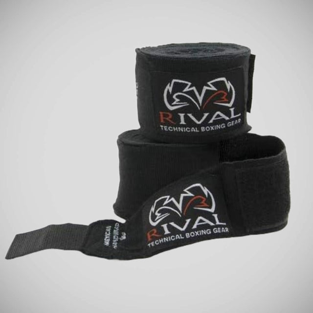 Rival Mexican Hand Wraps Black