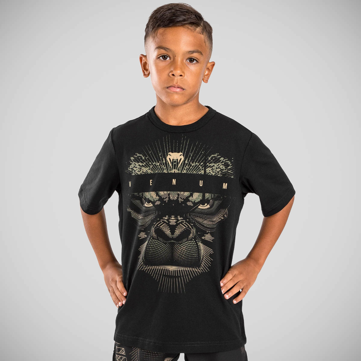 Venum Gorilla Jungle Kids T-shirt noir / sable