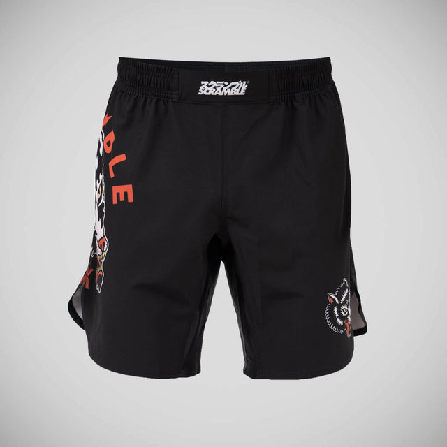 Scramble Okami Grappling Shorts Black