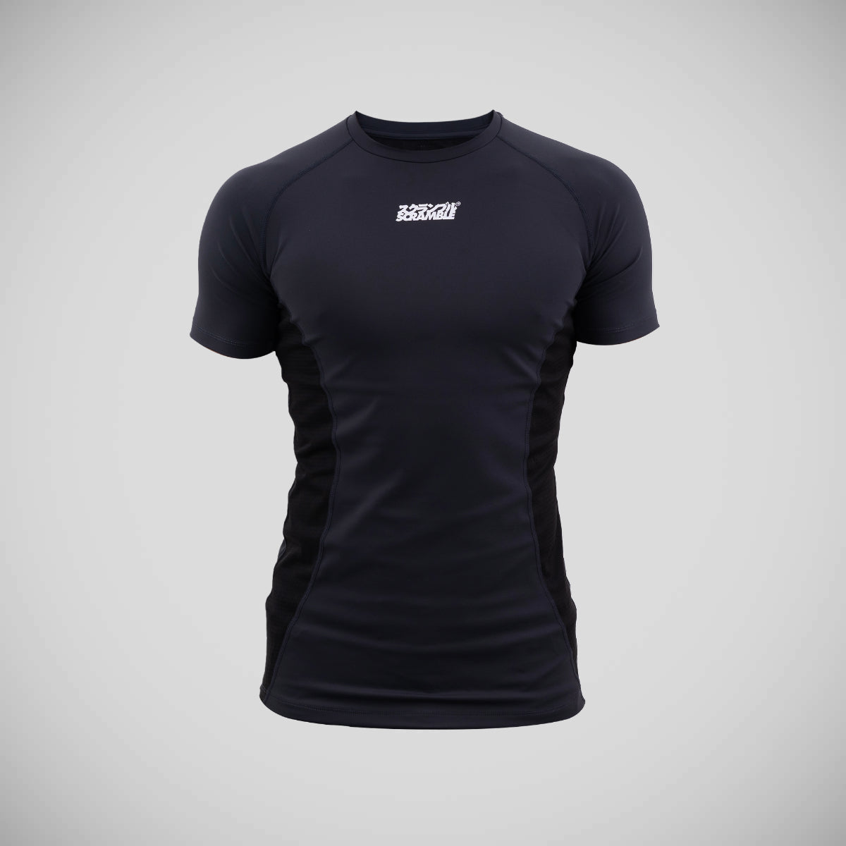 Scramble Shinobi Short Sleeve Rash Guard Black