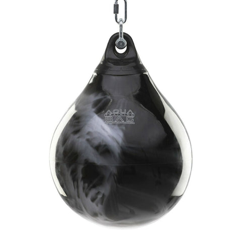 Black/Silver Aqua 21" 190lb Punching Bag