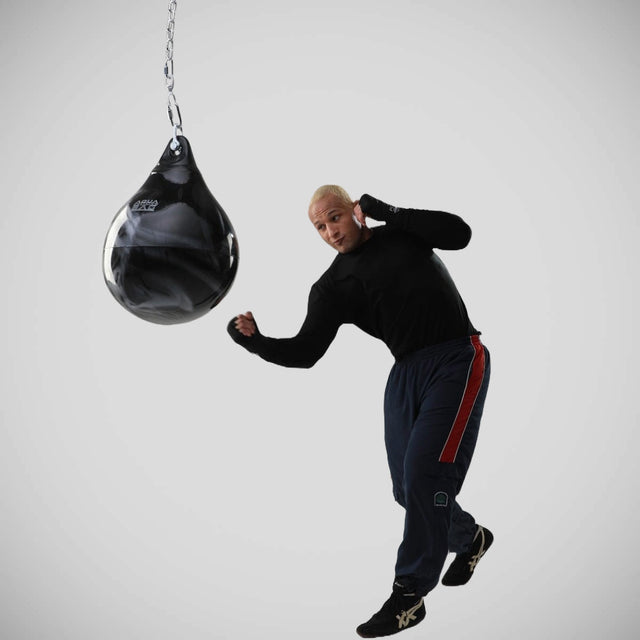 Aqua 21" 190lb Punching Bag Black/Silver