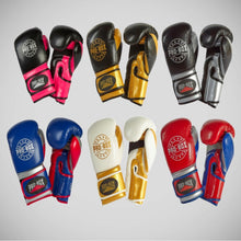 Black/Silver Pro-Box Champ Spar Boxing Gloves