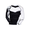 Hyperfly Supreme Edge rangierte Long Sleeve Rash Guard Schwarz
