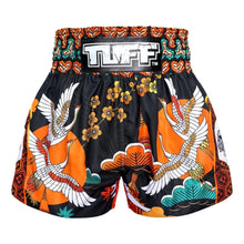 Black TUFF Sport MS652 Autumn Sunray Muay Thai Shorts