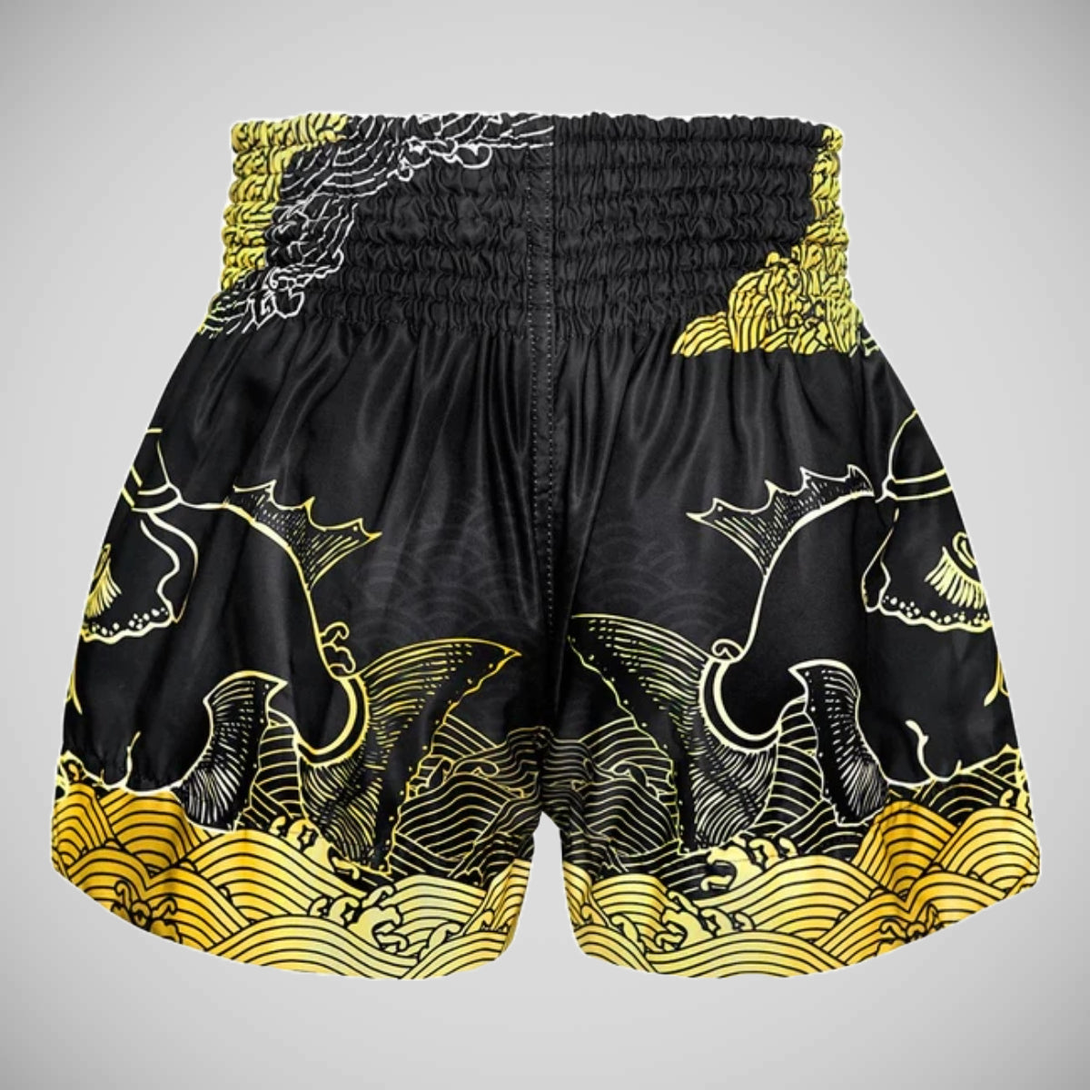 Tuff Sport MS654 Waree Kunchorn Muay Thai Shorts Black