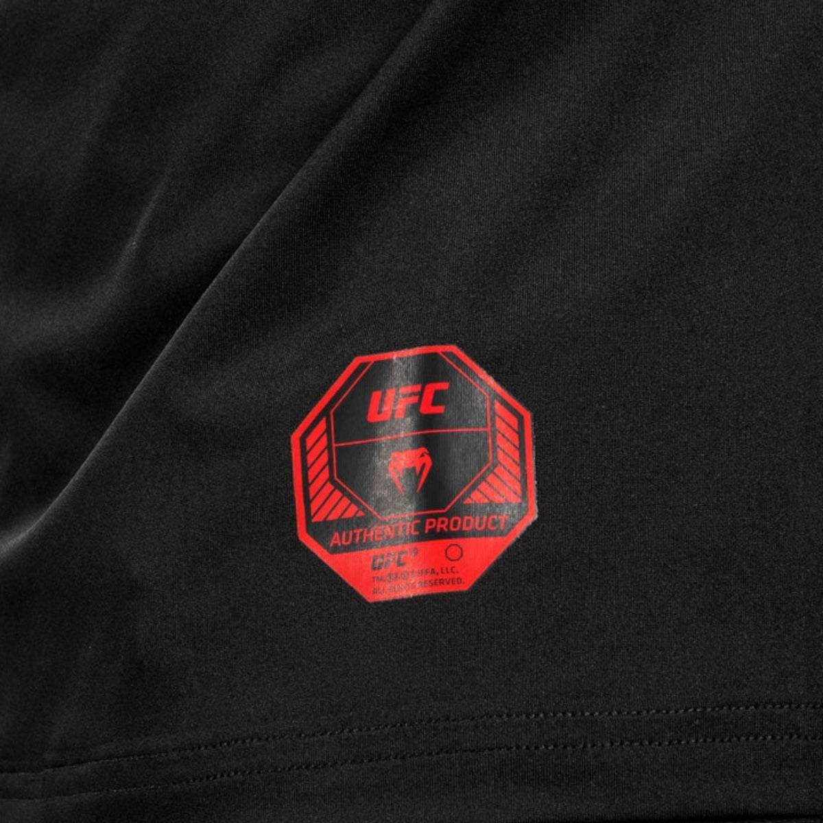 Venum UFC Adrenaline Authentic Fight Week Dry Tech T-Shirt Black