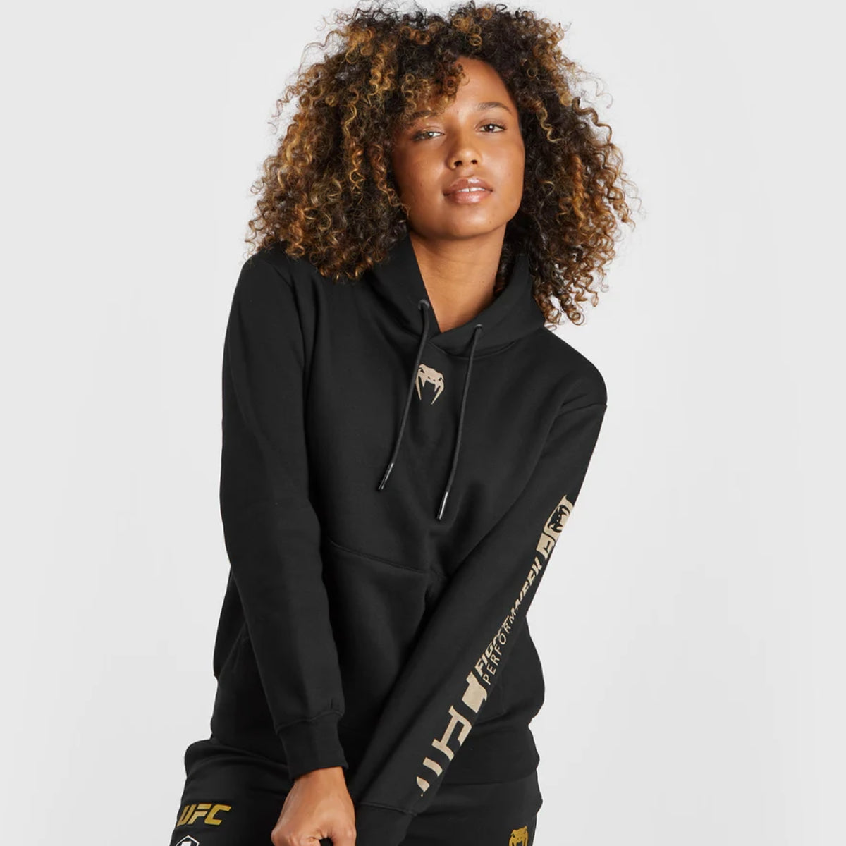 Venum UFC Adrenaline Authentic Fight Week Women's Hoodie Black