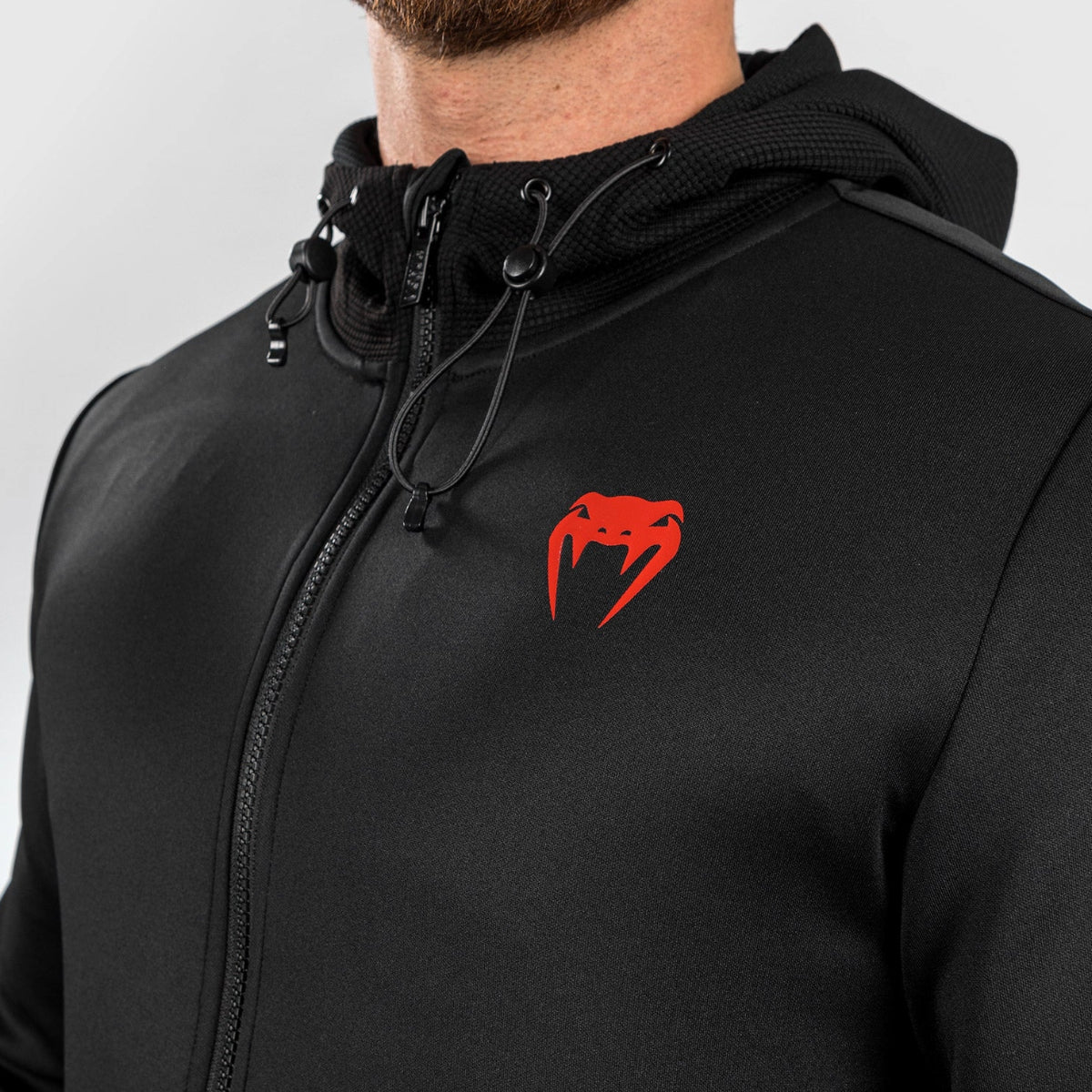 Venum UFC Adrenaline Authentic Fight Week Zip Hoodie Schwarz