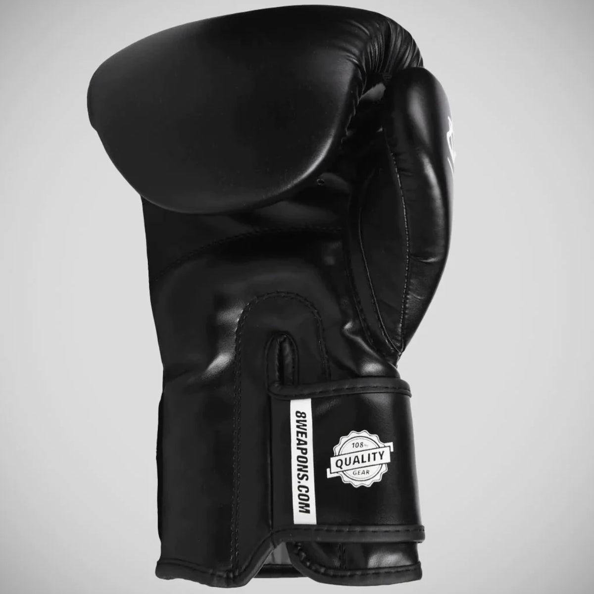 8 Weapons Gants de boxe pure noirs / blancs