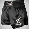 8 Weapons Streik Muay Thai Shorts Schwarz/Weiß