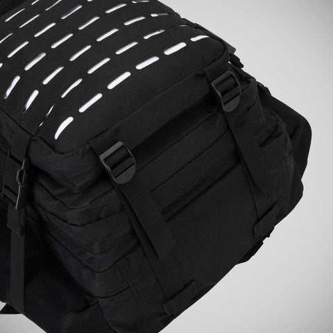 Black/White Built For Athletes Large Gym Backpack