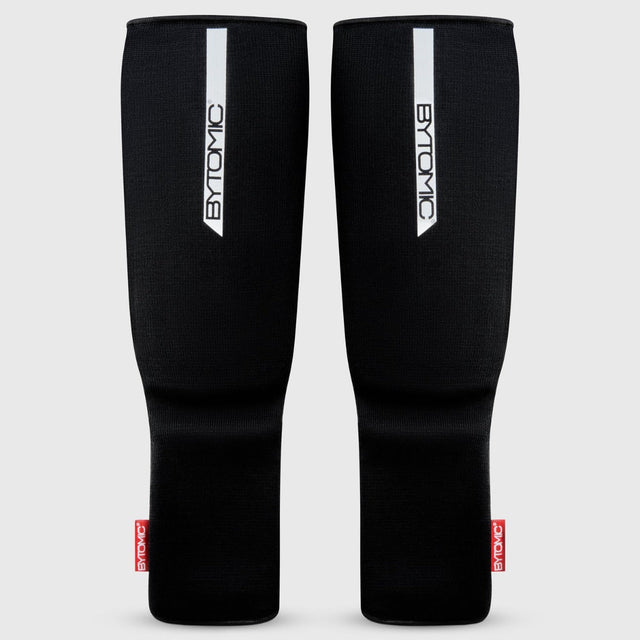 Bytomic Red Label Elasticated Shin-Instep Black/White