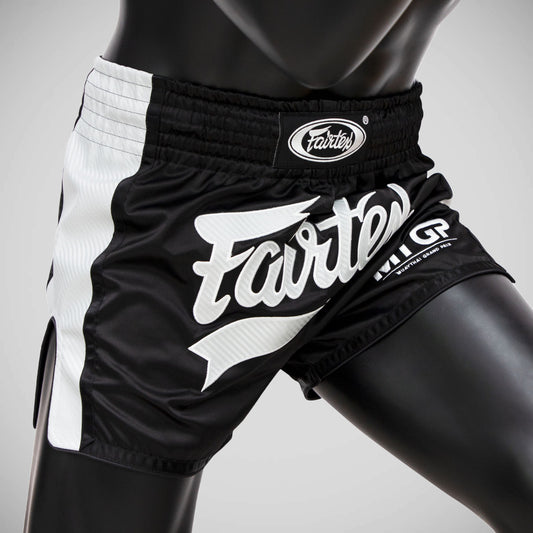Black/White Fairtex X MTGP Muay Thai Shorts