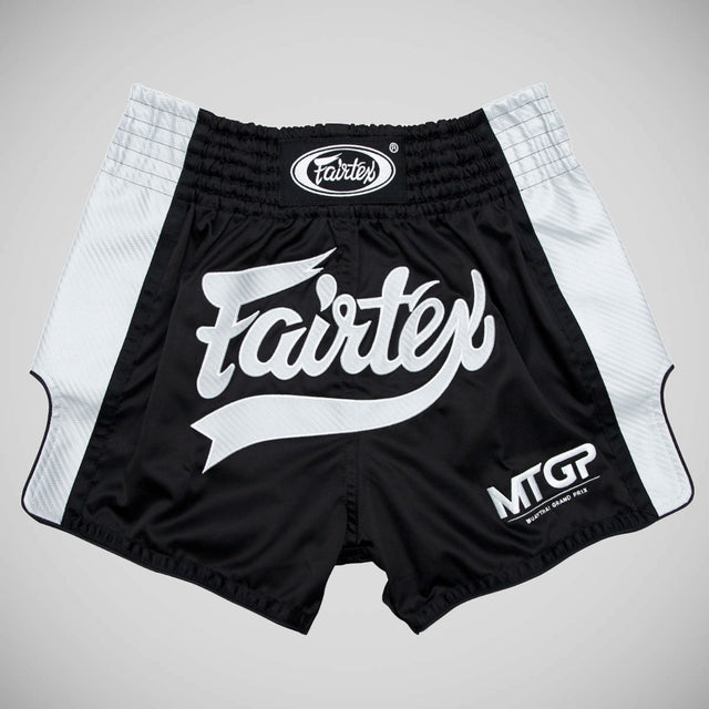 Fairtex X MTGP Muay Thai Shorts Black/White