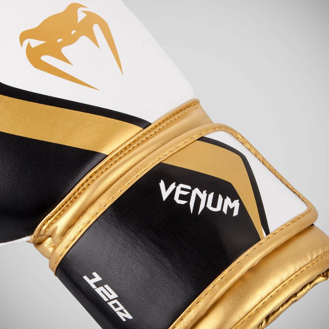 Venum Contender 2.0 Boxing Gloves Black/White/Gold